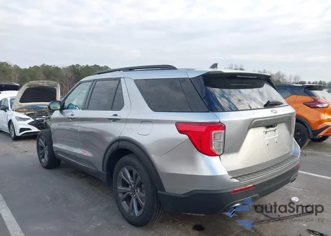 2022 Ford Explorer Xlt z USA, uszkodzony, nr VIN 1FMSK7DH7NGC33203